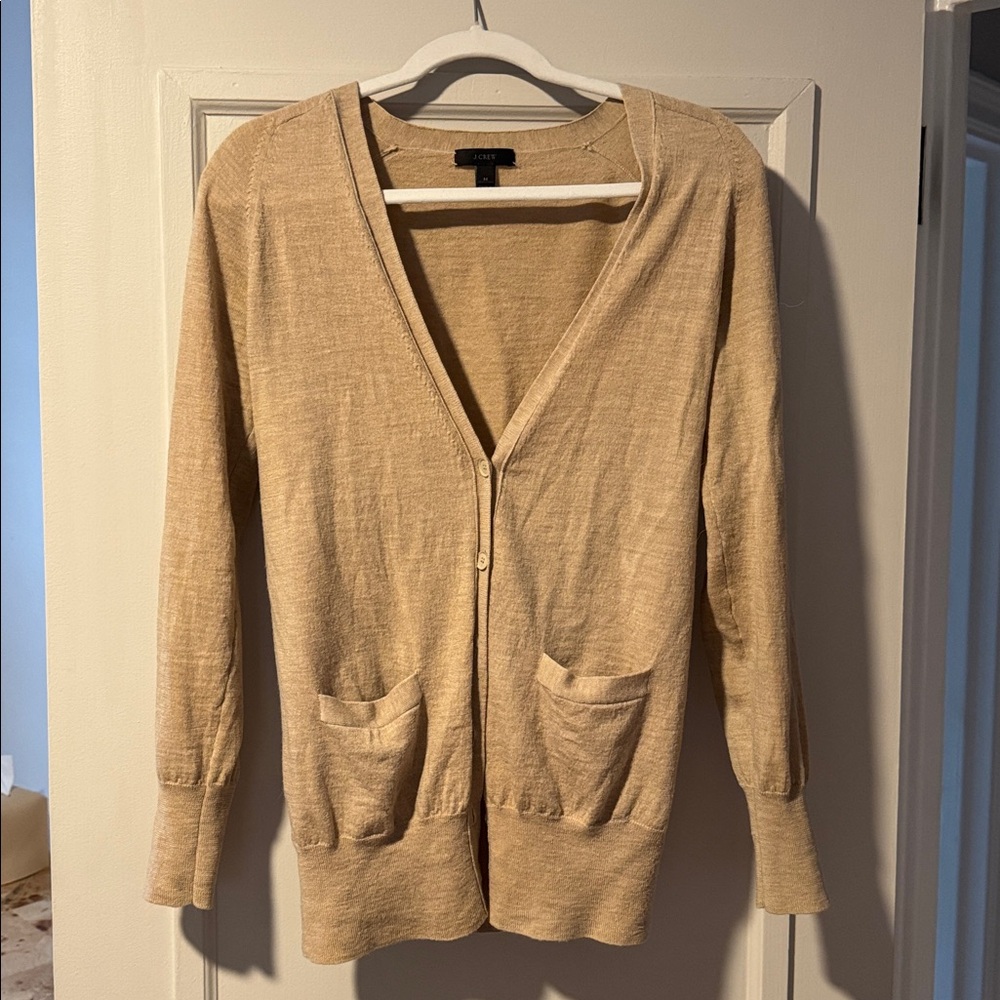 J.Crew Merino Wool Cardigan, Sz M